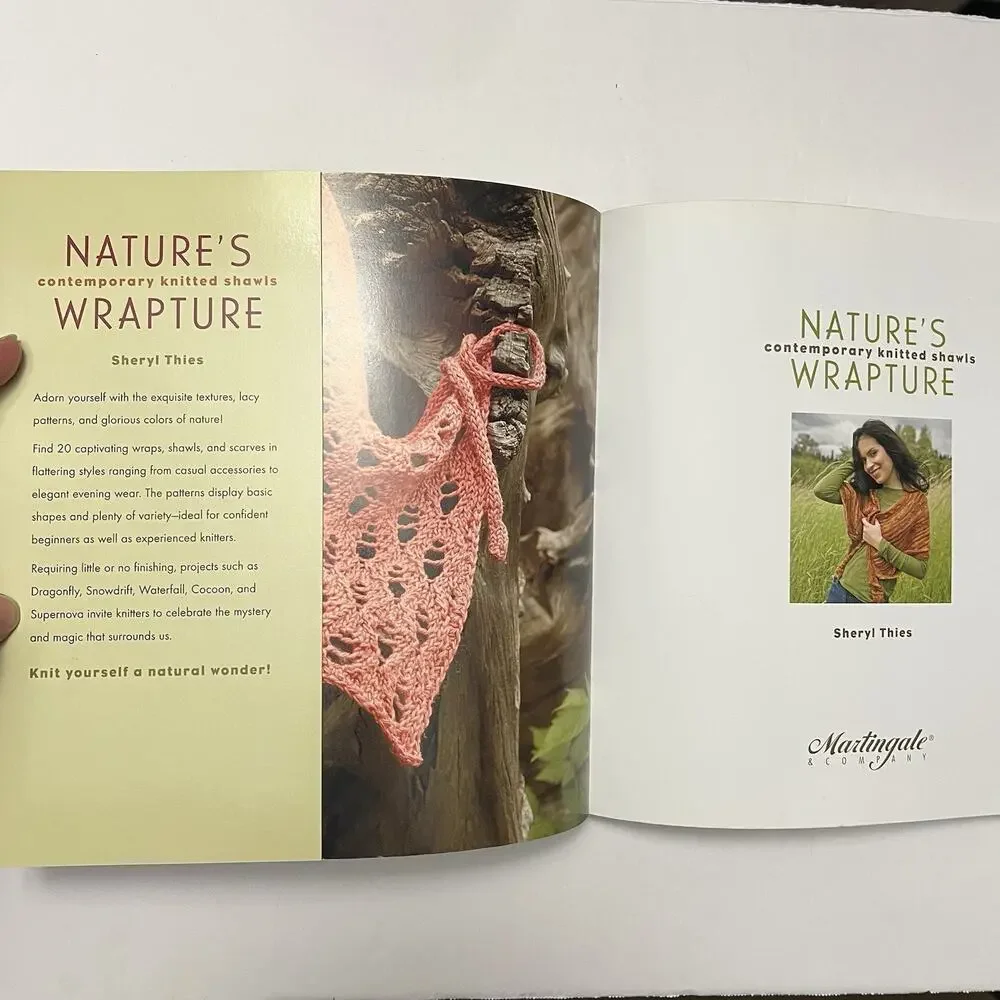 Natures Wrapture Contemporary Knitted Shawls by Sheryl Thies 2010 Paperback